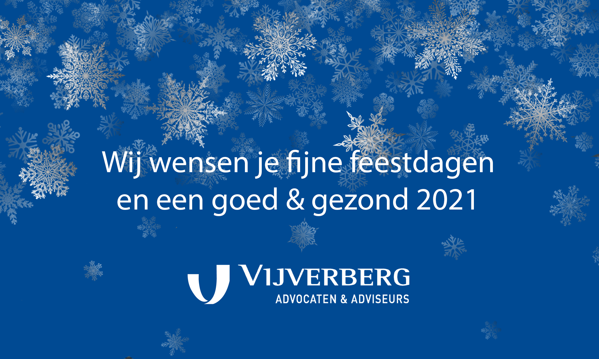 Fijne feestdagen